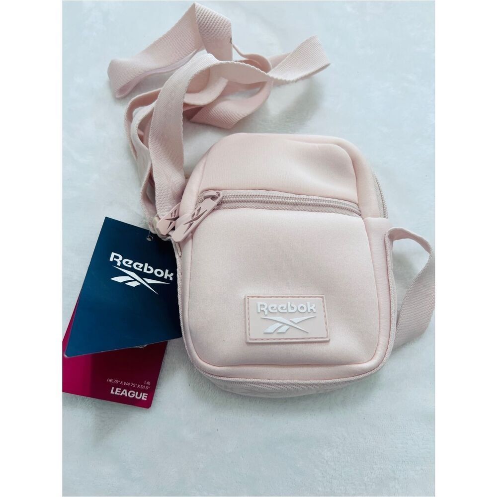 REEBOK CROSS BODY BAG TRAVEL
POUCH PEACH NEW